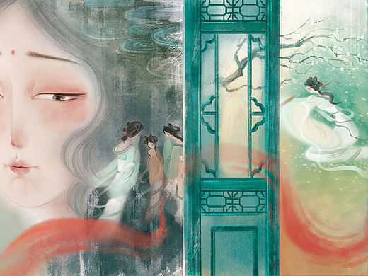  从春晚的昭君出塞想起我画的昭君出塞的千年绝唱～