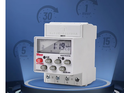 工业时控开关详情页UI设计