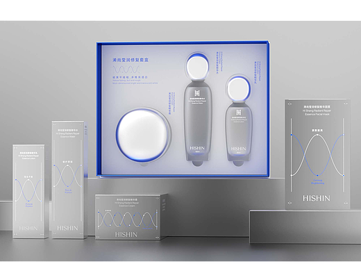 原创设计 |  HISHIN护肤品套盒设计