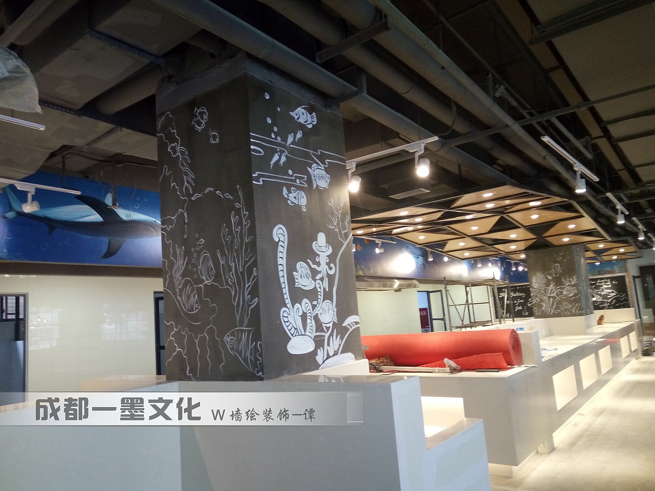 风景壁画 风景墙绘 3D画 3D墙绘 写实3D画 成都墙绘（图ZNDAzMjc1MTk2） - 绘画 - 站酷设计师壁画墙绘原创素材 - 站酷ZCOOL