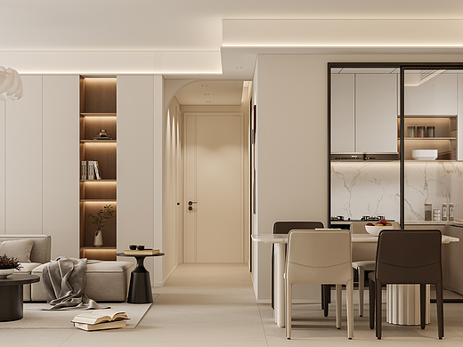 奶油风 家装（个人主页-ZNzMyMjY5NDQ=） - 家装设计 - 站酷设计师是念之呀原创素材 - 站酷ZCOOL