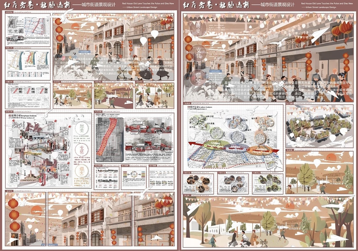 環(huán)藝展板/街道景觀改造（圖ZNDAzMjk2MTg4） - 景觀設(shè)計(jì) - 站酷設(shè)計(jì)師韋環(huán)藝設(shè)計(jì)可接原創(chuàng)素材 - 站酷ZCOOL