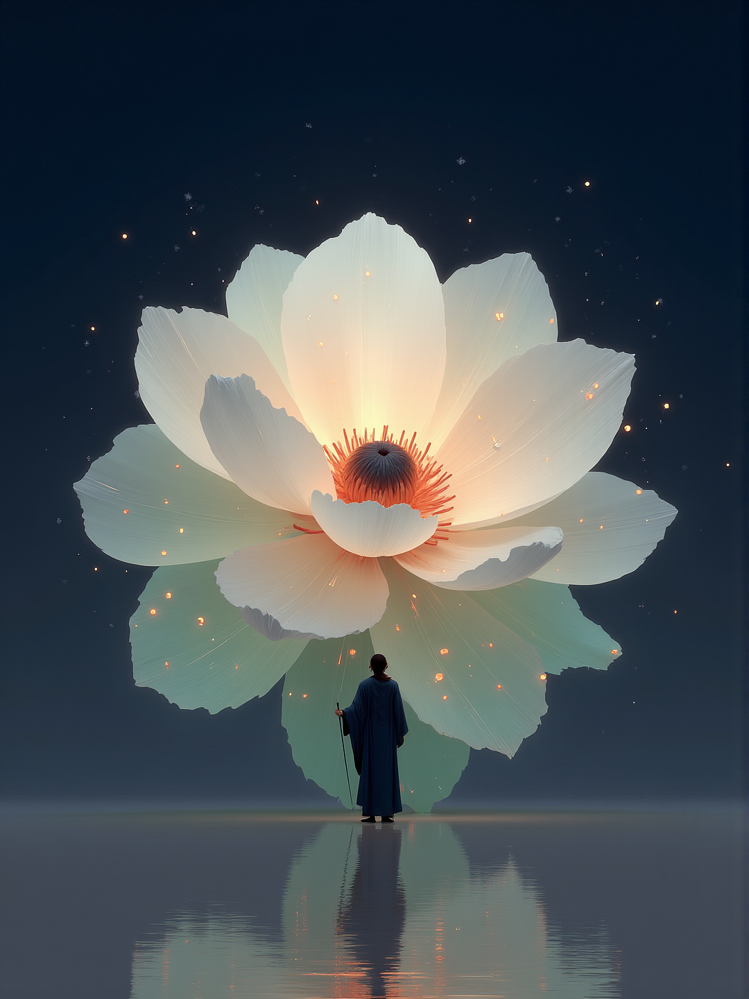 MuMu雯｜禅意东方 一念花开 · 一寸禅境（图ZNDAzMjk3Mjc2） - AI作品 - 站酷设计师MuMu雯原创素材 - 站酷ZCOOL