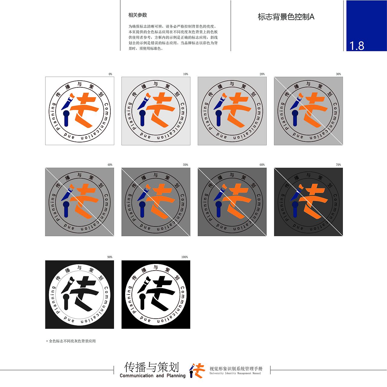 “传播与策划专业”LOGO设计（图ZNDAzMjk4Mjg0） - Logo - 站酷设计师栗栗籽原创素材 - 站酷ZCOOL