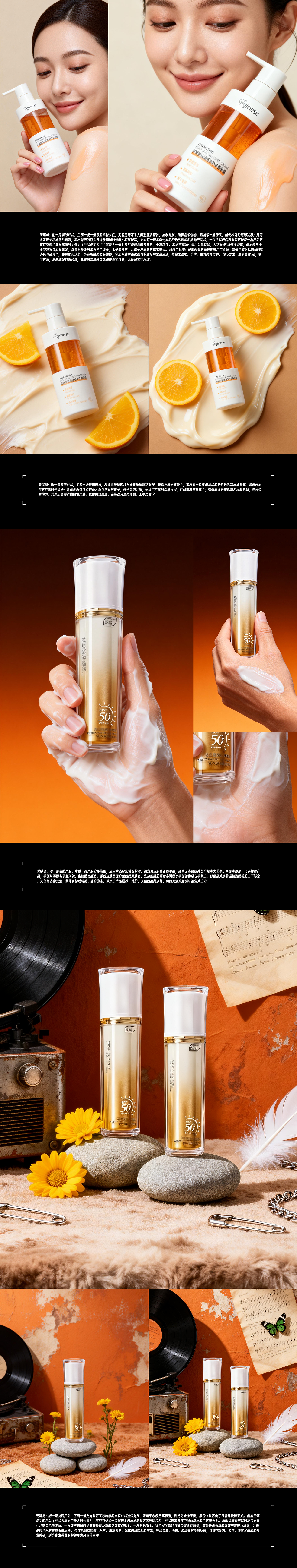 AiGC案例测试丨白底产出美妆个护场景（图ZNDAzMzAwOTAw） - AI作品 - 站酷设计师阿涛的设计生活原创素材 - 站酷ZCOOL