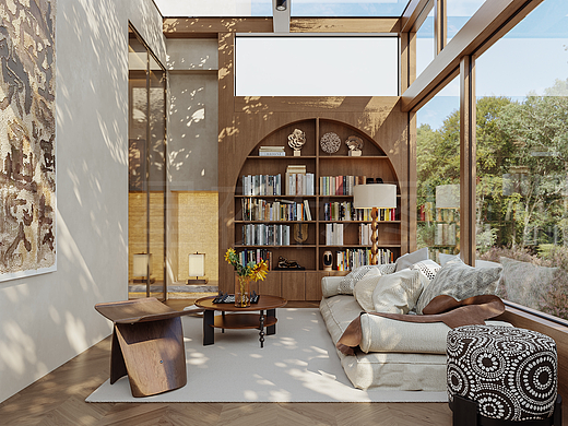 疗愈的房子，山谷里的民宿