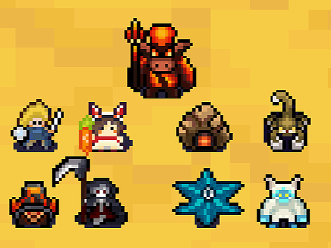 像素风格游戏美术