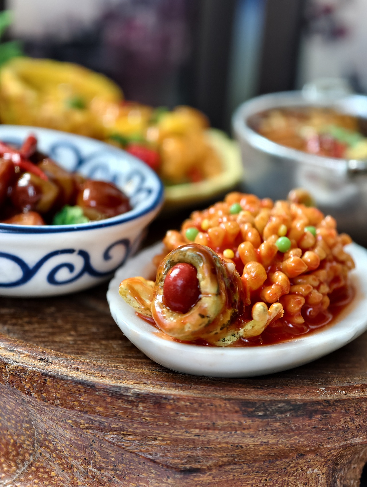 元宵粘土食玩教程|苏菜松鼠鳜鱼炸出年年有余（图ZNDAzMzEwNjQ4） - 手办/模玩 - 站酷设计师糖锅Kui粘土食堂原创素材 - 站酷ZCOOL