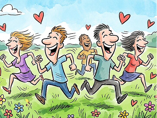 漫画人生洒脱：接纳放下，活成自己喜欢的模样