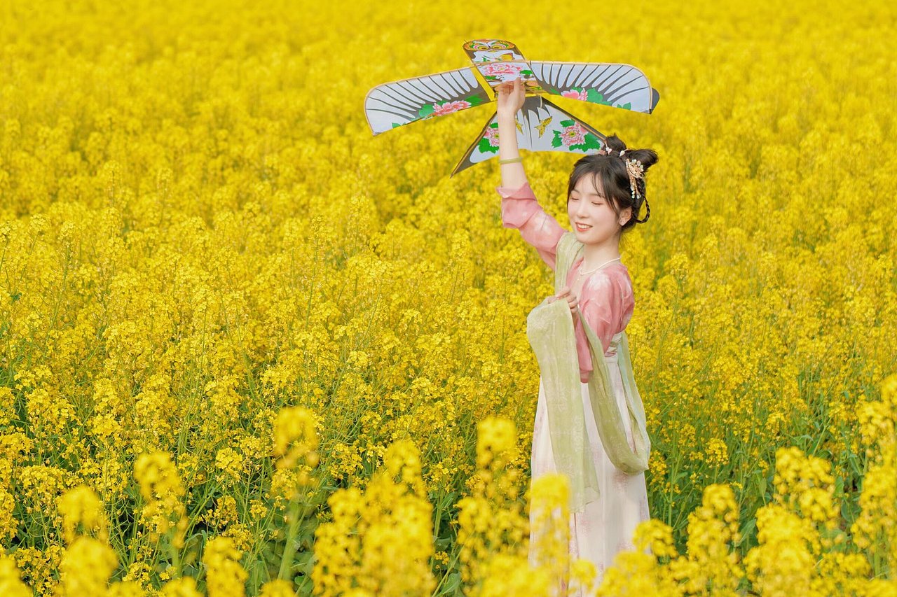 山边村风景花海（图ZNDAzMzE1MzQ0） - 人像摄影 - 站酷设计师大肥猫时光机原创素材 - 站酷ZCOOL