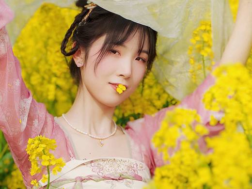 山边村风景花海