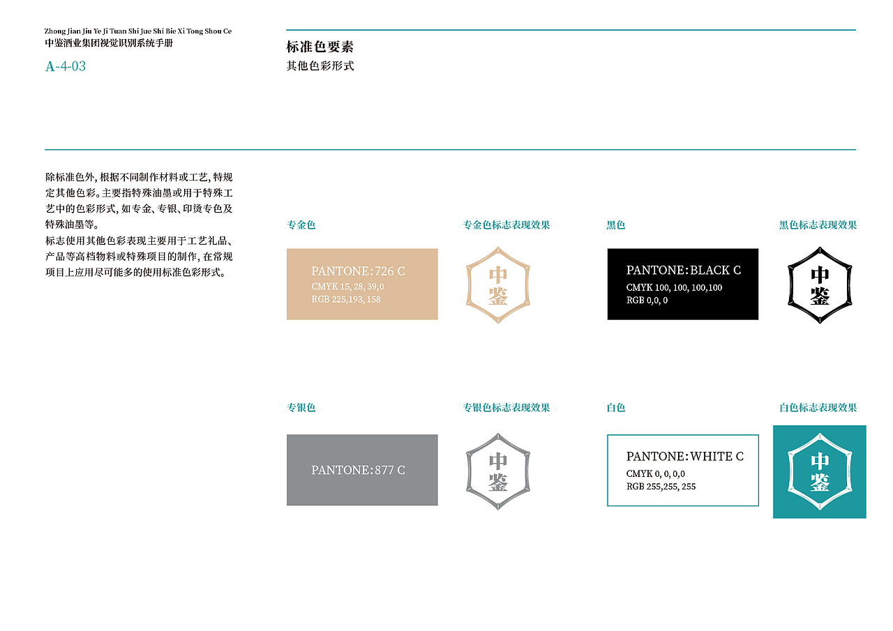 中鉴酒业集团视觉识别系统手册（上）（图ZNDAzMzIxNzEy） - 品牌 - 站酷设计师醒物包装设计原创素材 - 站酷ZCOOL
