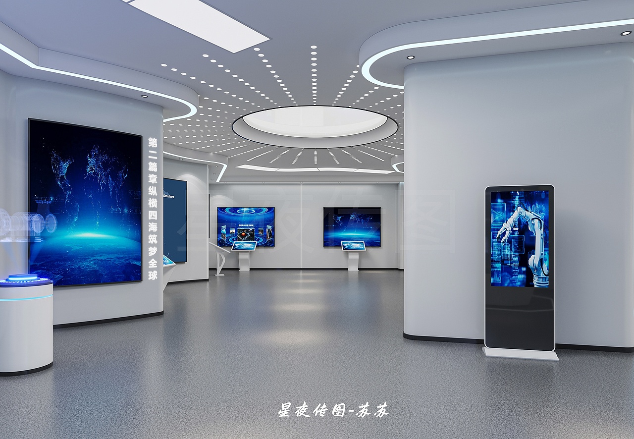 科技为灯，邀你开启沉浸式探索之旅。（图ZNDAzMzI1MDQ4） - 展陈设计 - 站酷设计师苏子叶susu原创素材 - 站酷ZCOOL