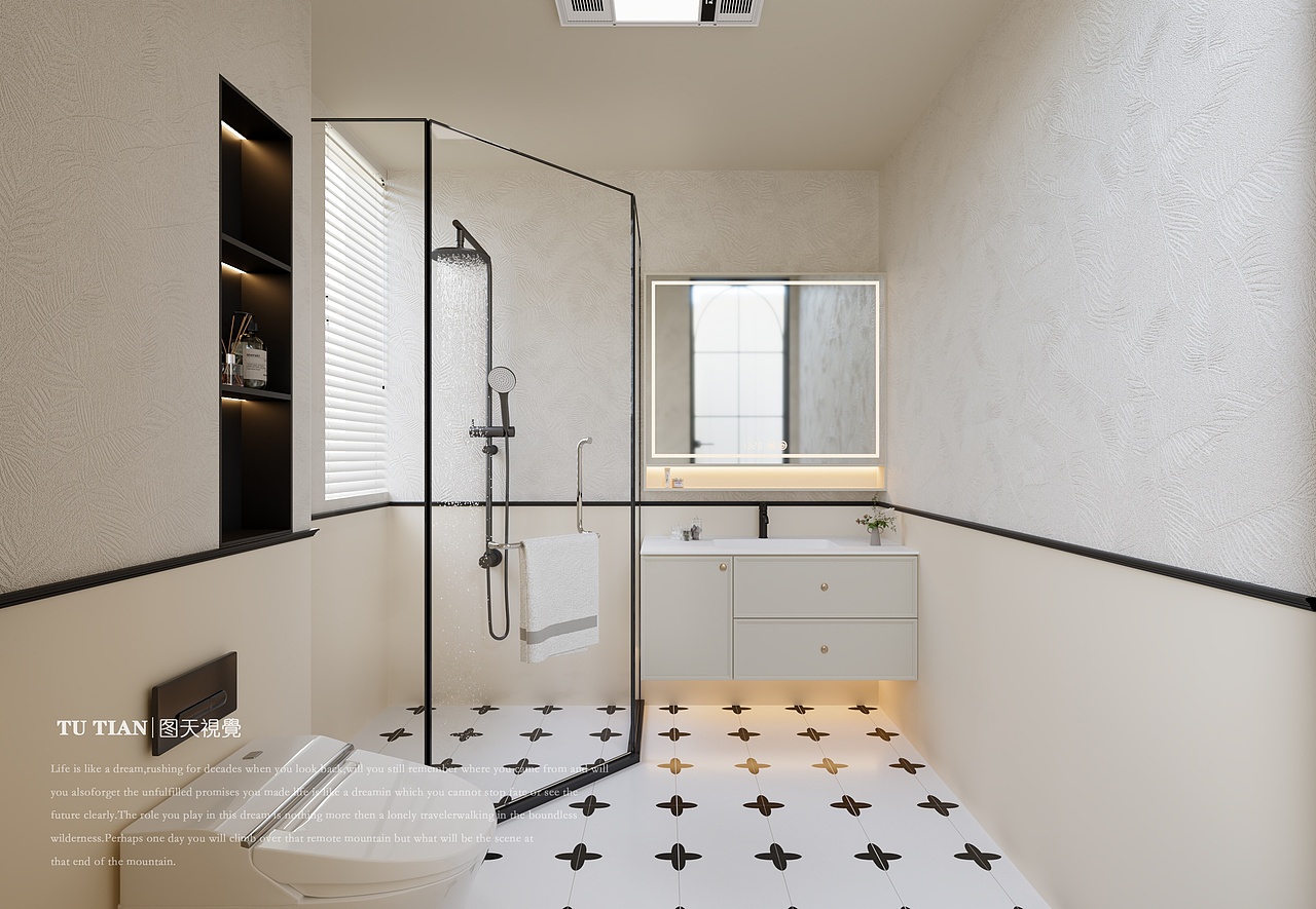 法式浪漫奶油|被光温柔包围的家（图ZNDAzMzI3NDQ0） - 家装设计 - 站酷设计师图天设计suki原创素材 - 站酷ZCOOL