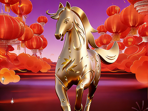 馬年新年海報（個人主頁-ZNzMyMzA5NDQ=） - 海報 - 站酷設(shè)計師停留夏天的背影原創(chuàng)素材 - 站酷ZCOOL