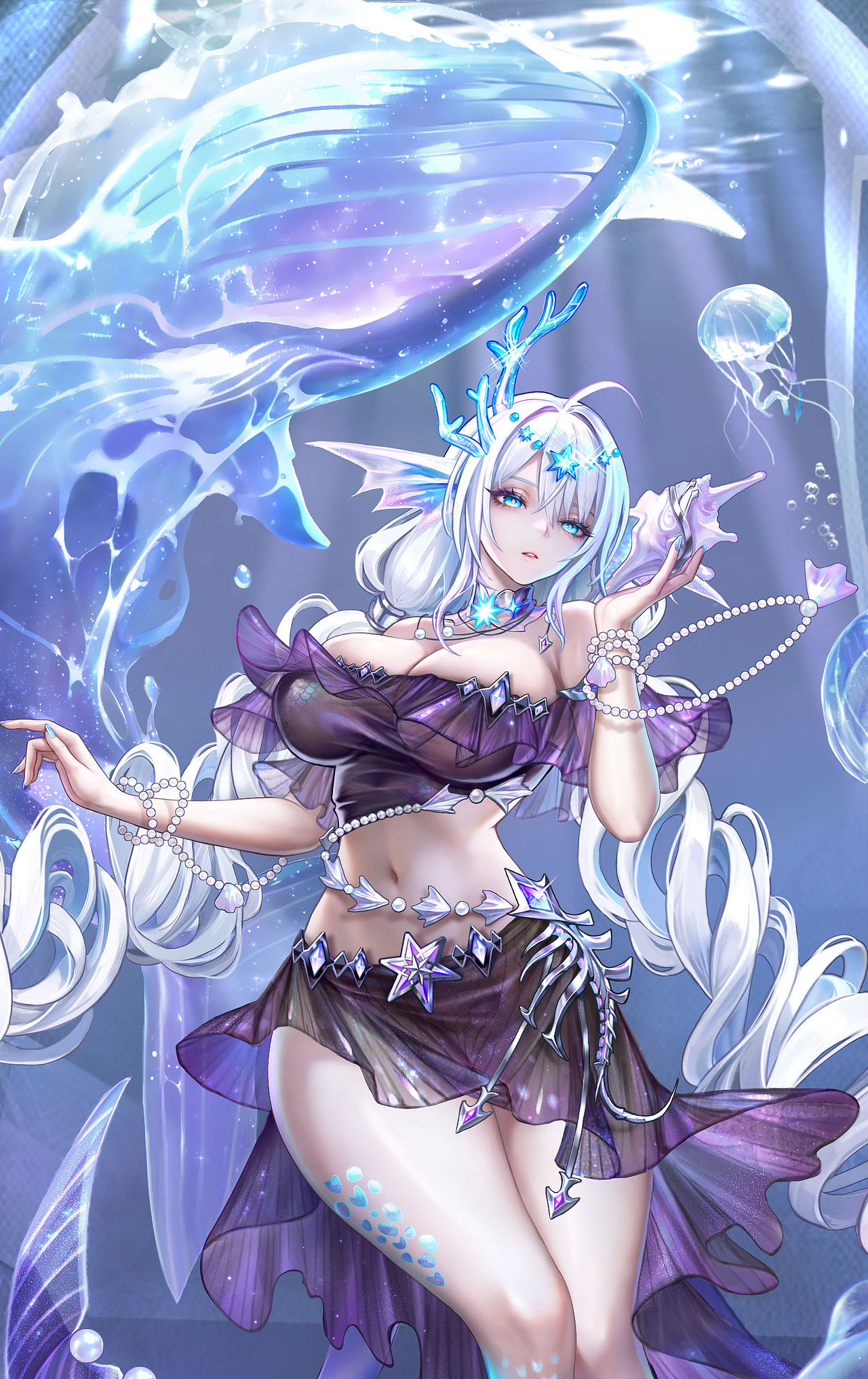 海神 《Pixel Saga: Squad RPG》角色（图ZNDAzMzMwOTY0） - 游戏原画 - 站酷设计师非斯特原创素材 - 站酷ZCOOL