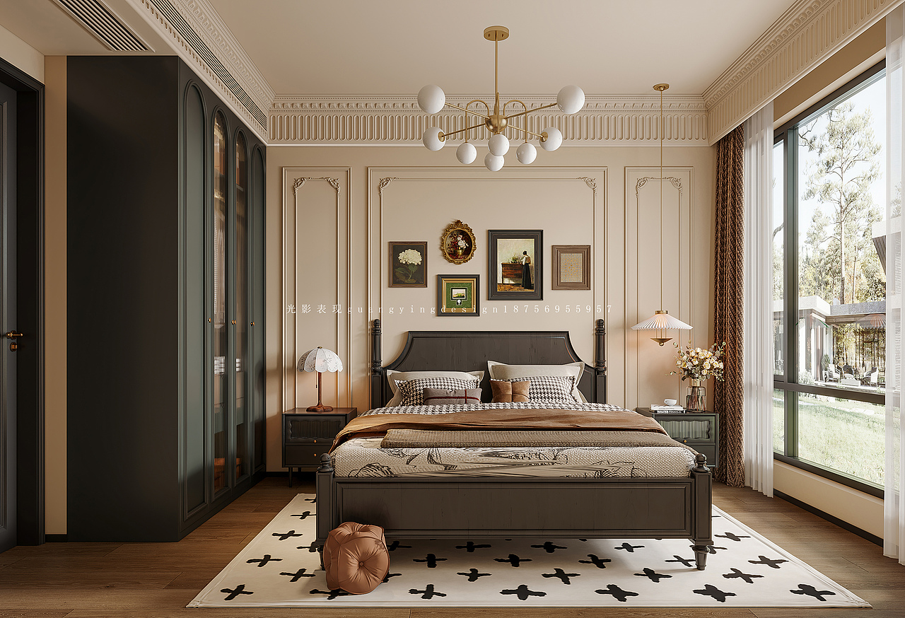 法式复古（图ZNDAzMzM3MjY0） - 家装设计 - 站酷设计师光影51原创素材 - 站酷ZCOOL