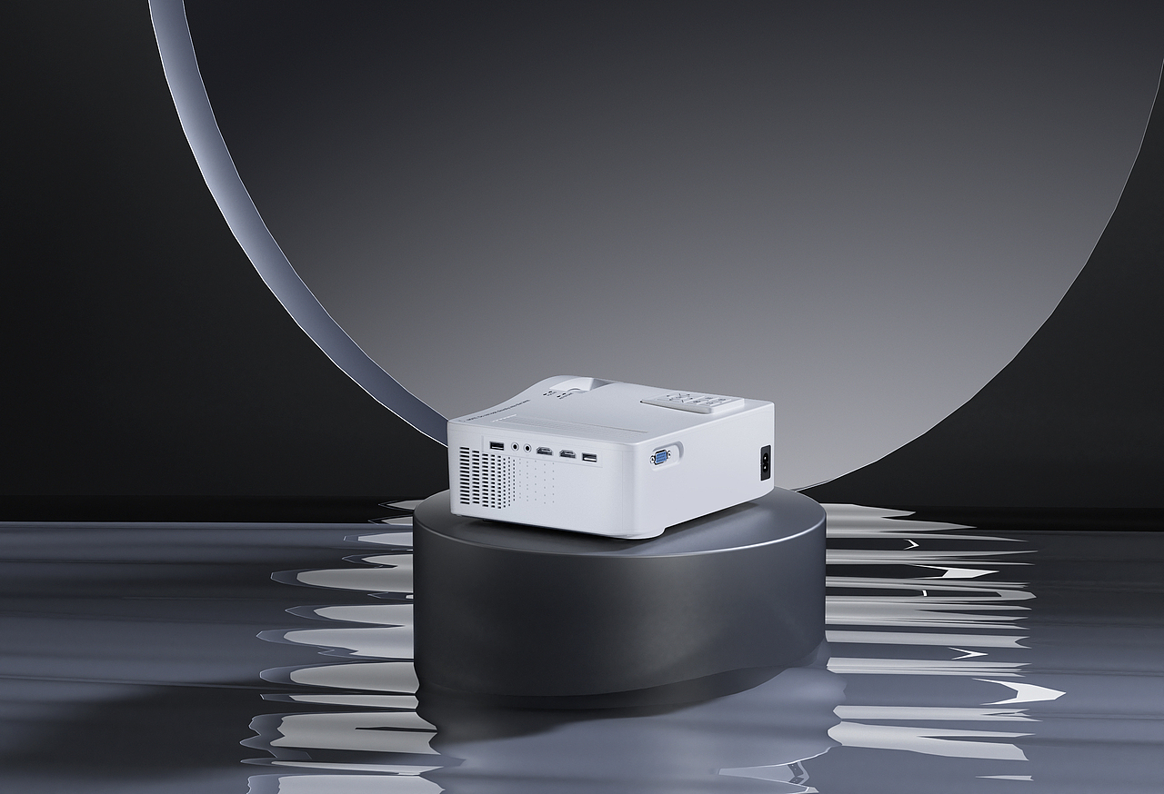 Amazon亚马逊跨境_产品渲染节选投影仪空气净化器（图ZNDAzMzM4MTY4） - 产品 - 站酷设计师_飞鱼绘原创素材 - 站酷ZCOOL