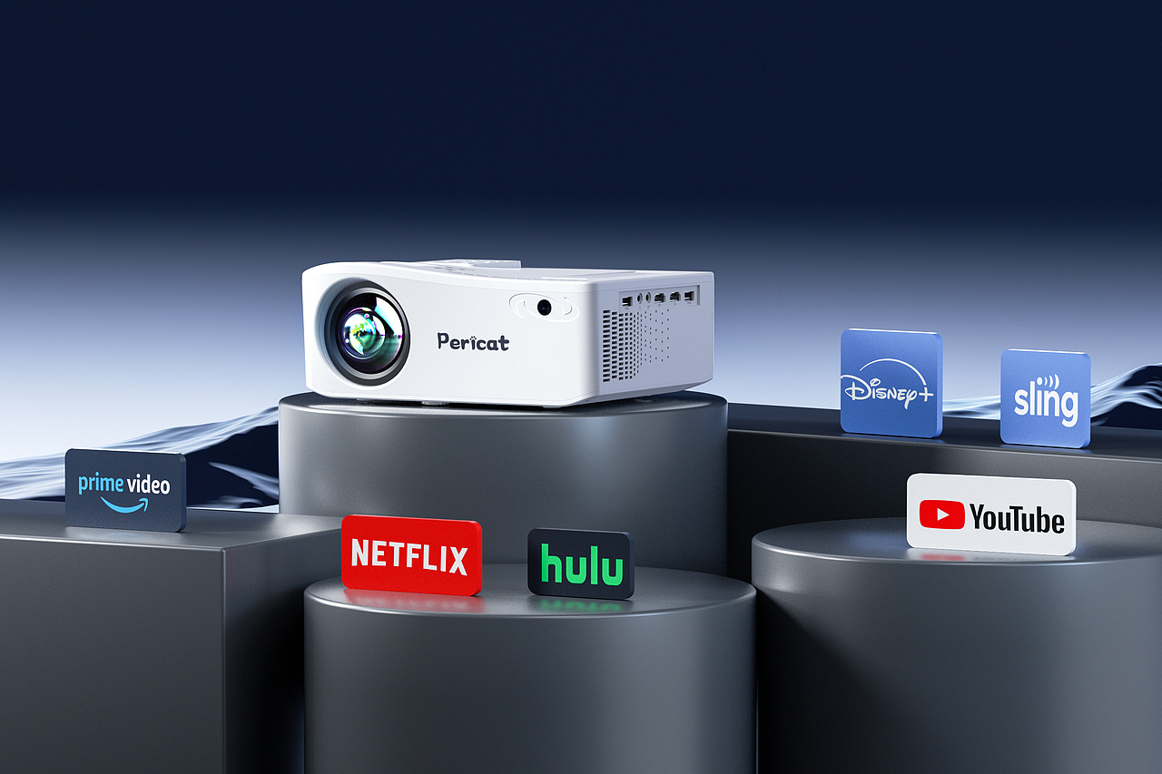 Amazon亚马逊跨境_产品渲染节选投影仪空气净化器（图ZNDAzMzM4MTM2） - 产品 - 站酷设计师_飞鱼绘原创素材 - 站酷ZCOOL