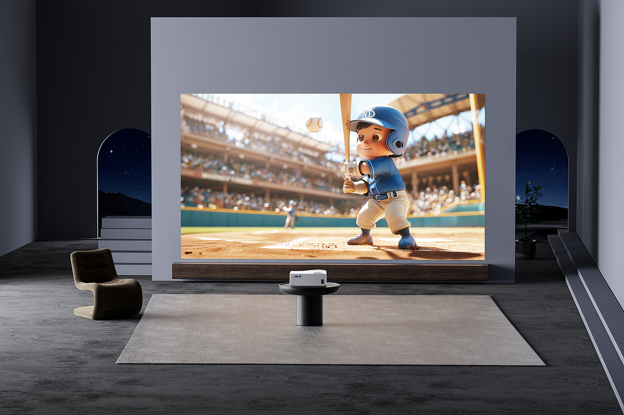 Amazon亚马逊跨境_产品渲染节选投影仪空气净化器（图ZNDAzMzM4MTQw） - 产品 - 站酷设计师_飞鱼绘原创素材 - 站酷ZCOOL