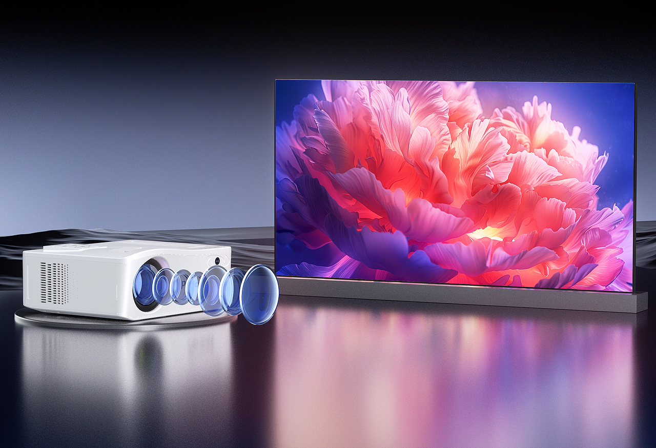 Amazon亚马逊跨境_产品渲染节选投影仪空气净化器（图ZNDAzMzM4MTQ4） - 产品 - 站酷设计师_飞鱼绘原创素材 - 站酷ZCOOL