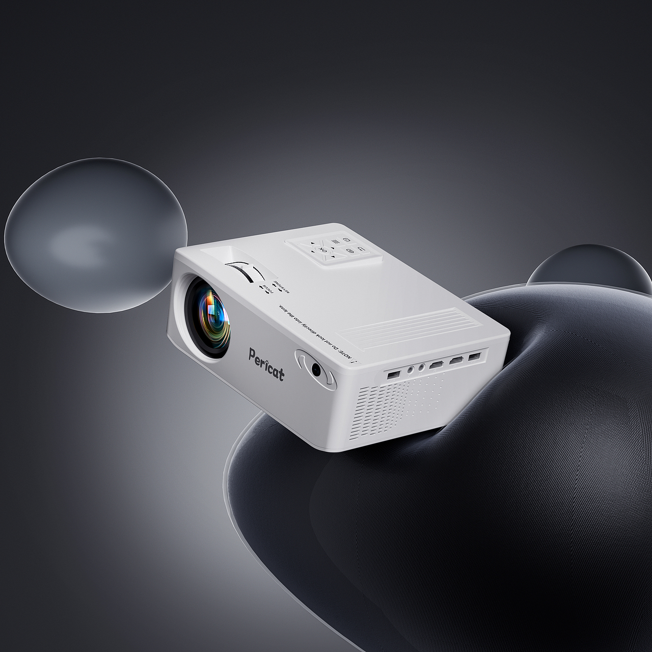 Amazon亚马逊跨境_产品渲染节选投影仪空气净化器（图ZNDAzMzM4Mjcy） - 产品 - 站酷设计师_飞鱼绘原创素材 - 站酷ZCOOL