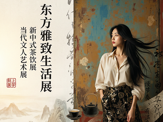 当代东方雅致风产品视觉设计