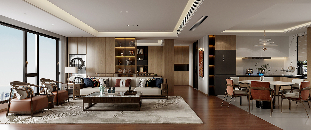 新中式家装（图ZNDAzMzQ3MTIw） - 其他 - 站酷设计师qi18130086278原创素材 - 站酷ZCOOL