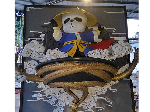 火锅店墙绘 餐饮店墙绘 成都彩绘 成都墙绘 串串店墙绘