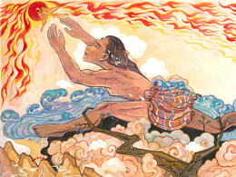 中國神話故事之夸父逐日