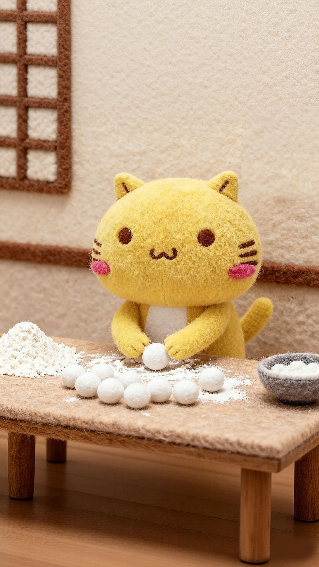 哈咪猫擀面、搓圆、煮汤圆，开吃！元宵节快乐！（图ZNDAzMzczMTI0） - 其他动漫 - 站酷设计师碳碳原创素材 - 站酷ZCOOL