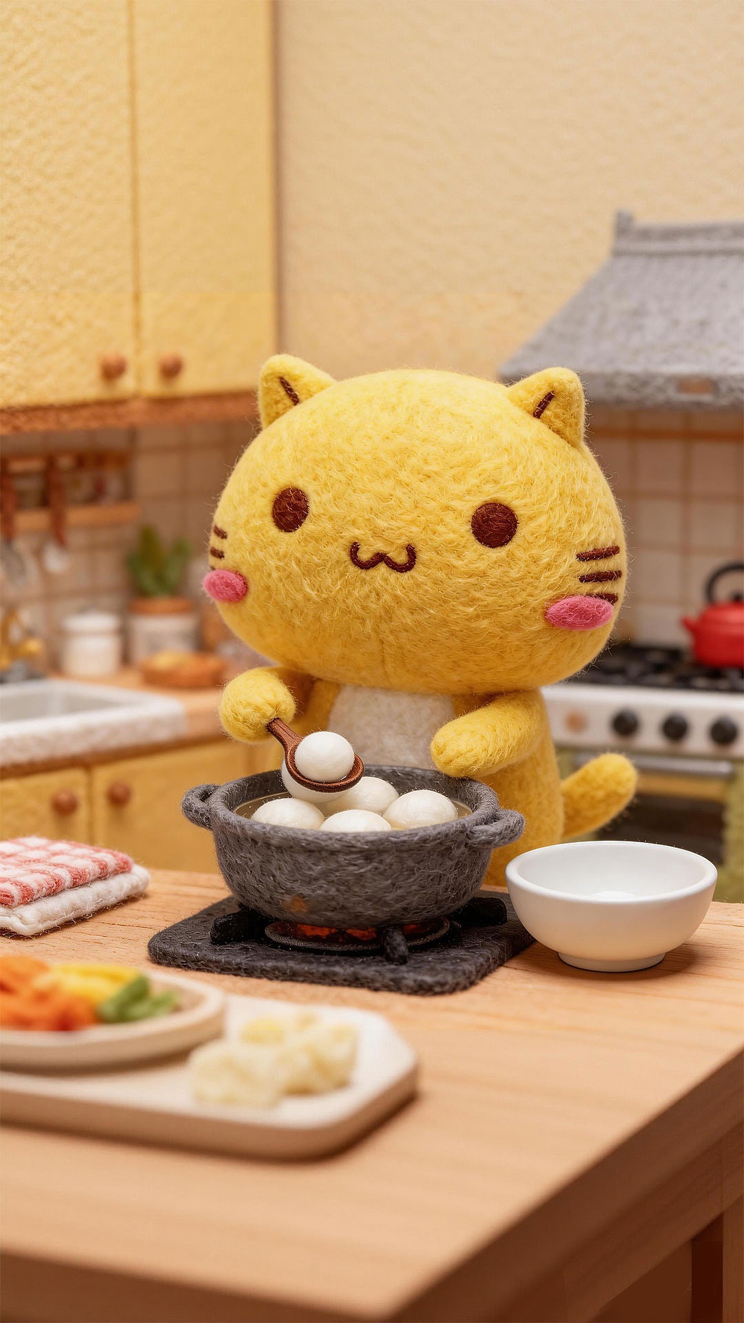 哈咪猫擀面、搓圆、煮汤圆，开吃！元宵节快乐！（图ZNDAzMzczMTI4） - 其他动漫 - 站酷设计师碳碳原创素材 - 站酷ZCOOL