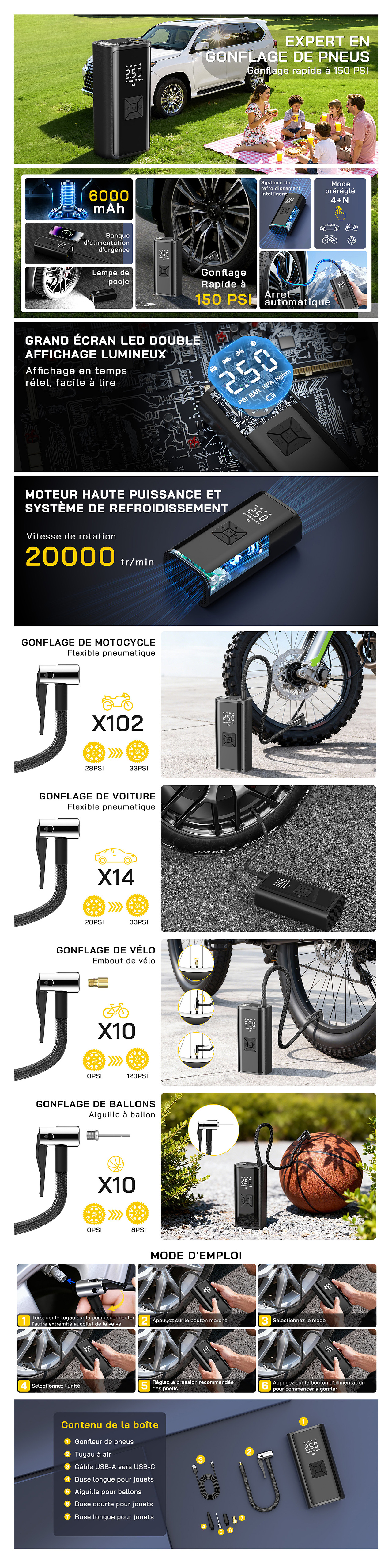 亚马逊主图A+设计-充气泵（图ZNDAzMzczNjE2） - 产品 - 站酷设计师仐十六原创素材 - 站酷ZCOOL