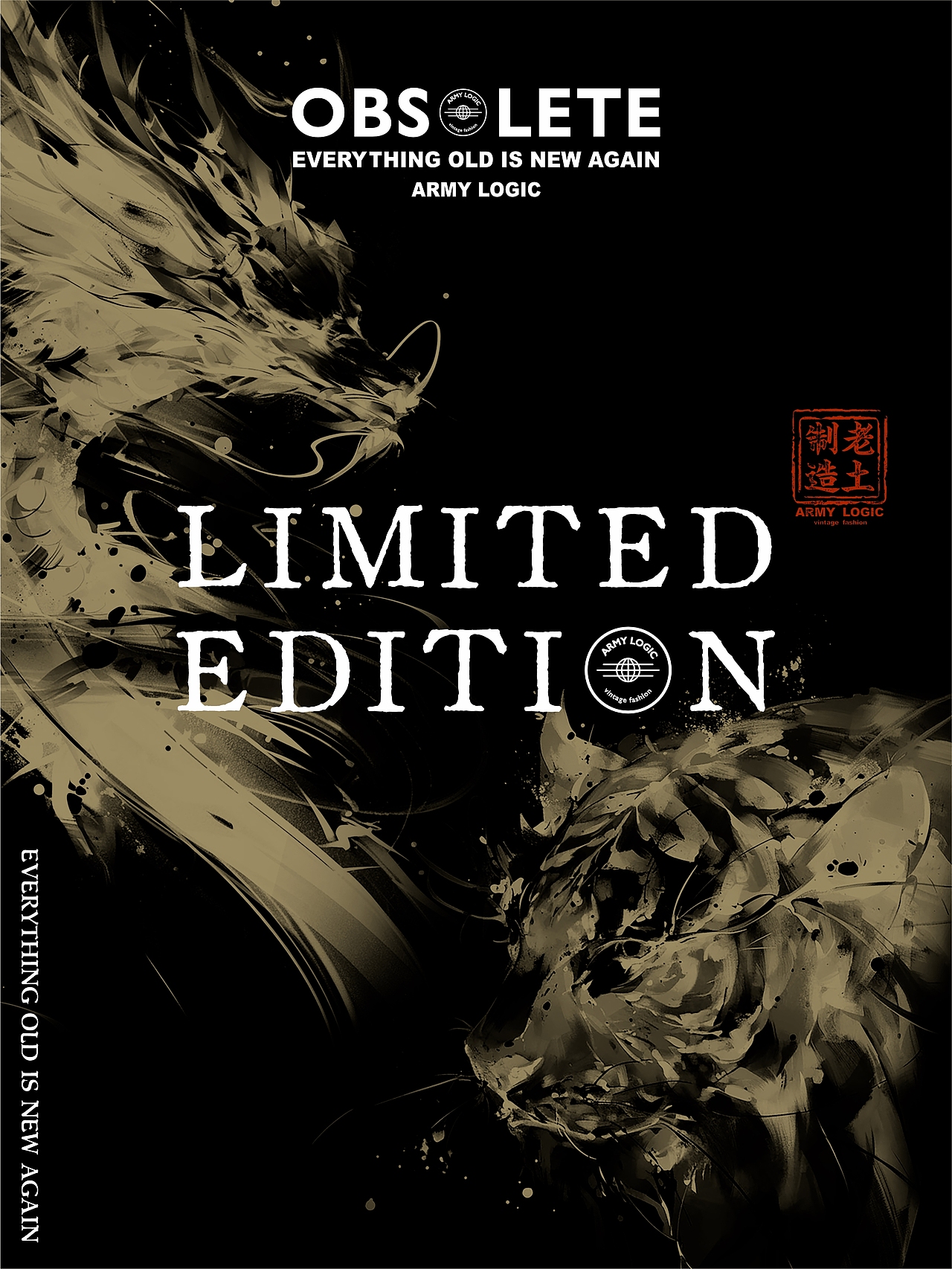 ARMY LOGIC丨新中式 十二生肖水墨 主视觉 快闪活动（图ZNDAzMzczODcy） - 宣传物料 - 站酷设计师Adam斌原创素材 - 站酷ZCOOL