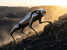 AI賦能機(jī)器狗圖素