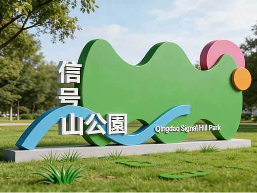 青岛·信号山公园导视系统设计