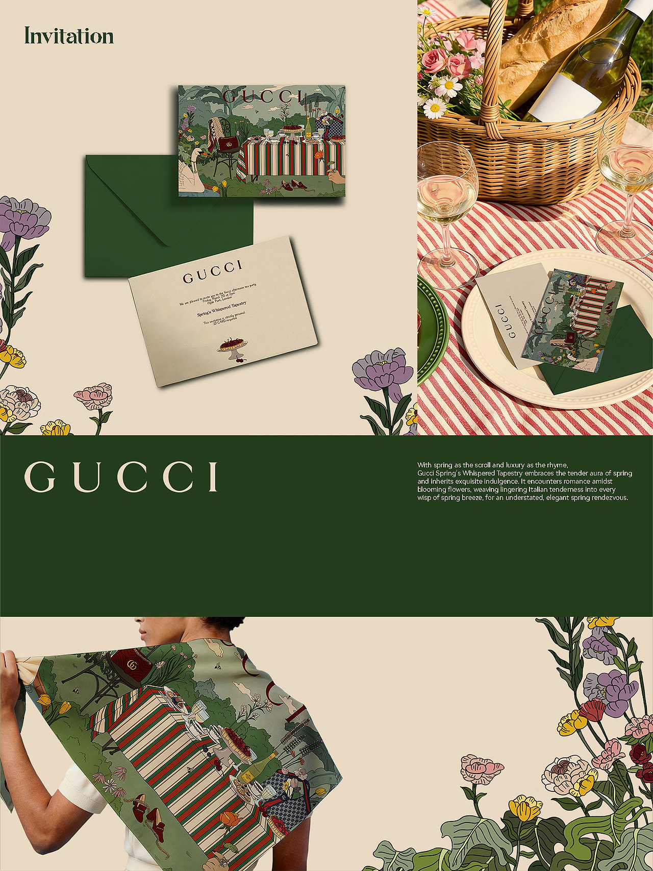 GUCCI插画创作（图ZNDAzMzkwOTQw） - 商业插画 - 站酷设计师HollyHe原创素材 - 站酷ZCOOL