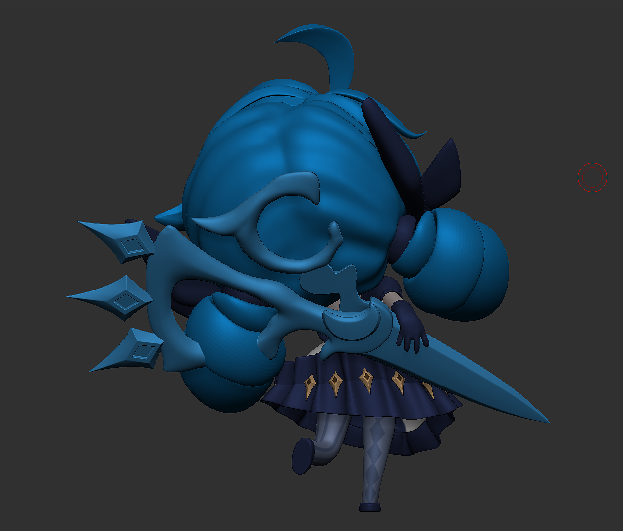 潮玩ip雕刻练习小小格温+近期其他练习（图ZNDAzMzkzODQ4） - 人物/生物 - 站酷设计师芝士雪豹瑞克五原创素材 - 站酷ZCOOL