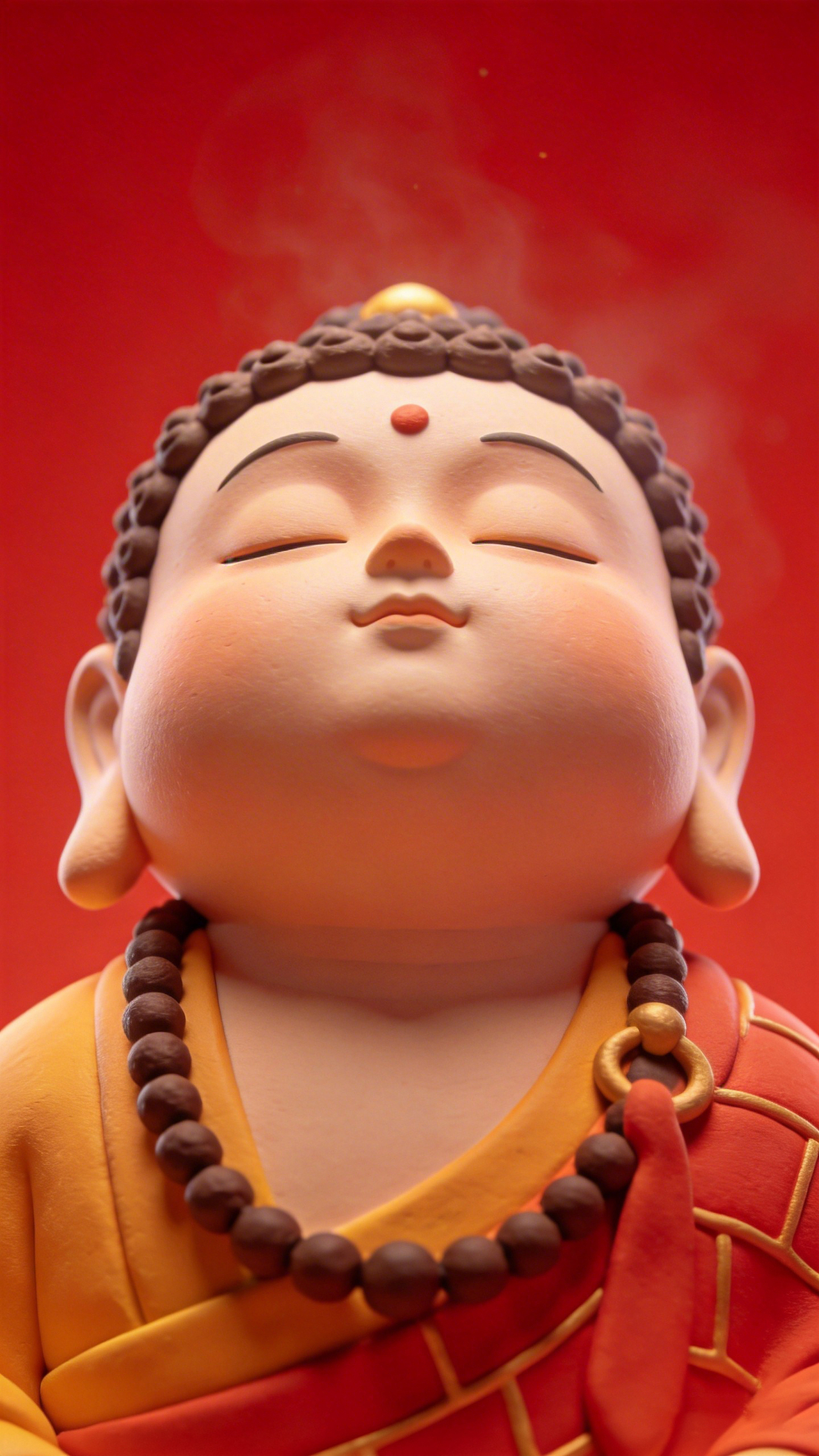 福来小佛（图ZNDAzMzk0MDc2） - AI作品 - 站酷设计师Yuxiny_原创素材 - 站酷ZCOOL