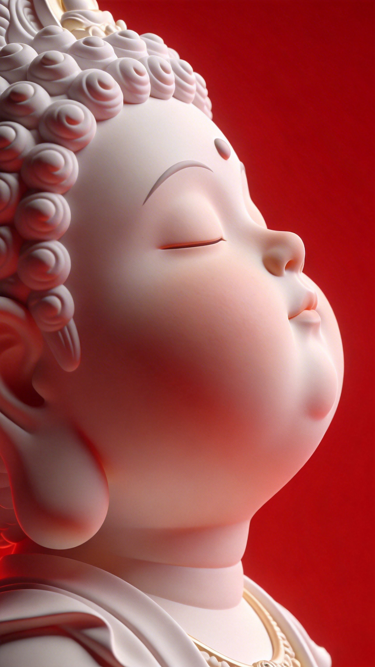 福来小佛（图ZNDAzMzk0MDg4） - AI作品 - 站酷设计师Yuxiny_原创素材 - 站酷ZCOOL