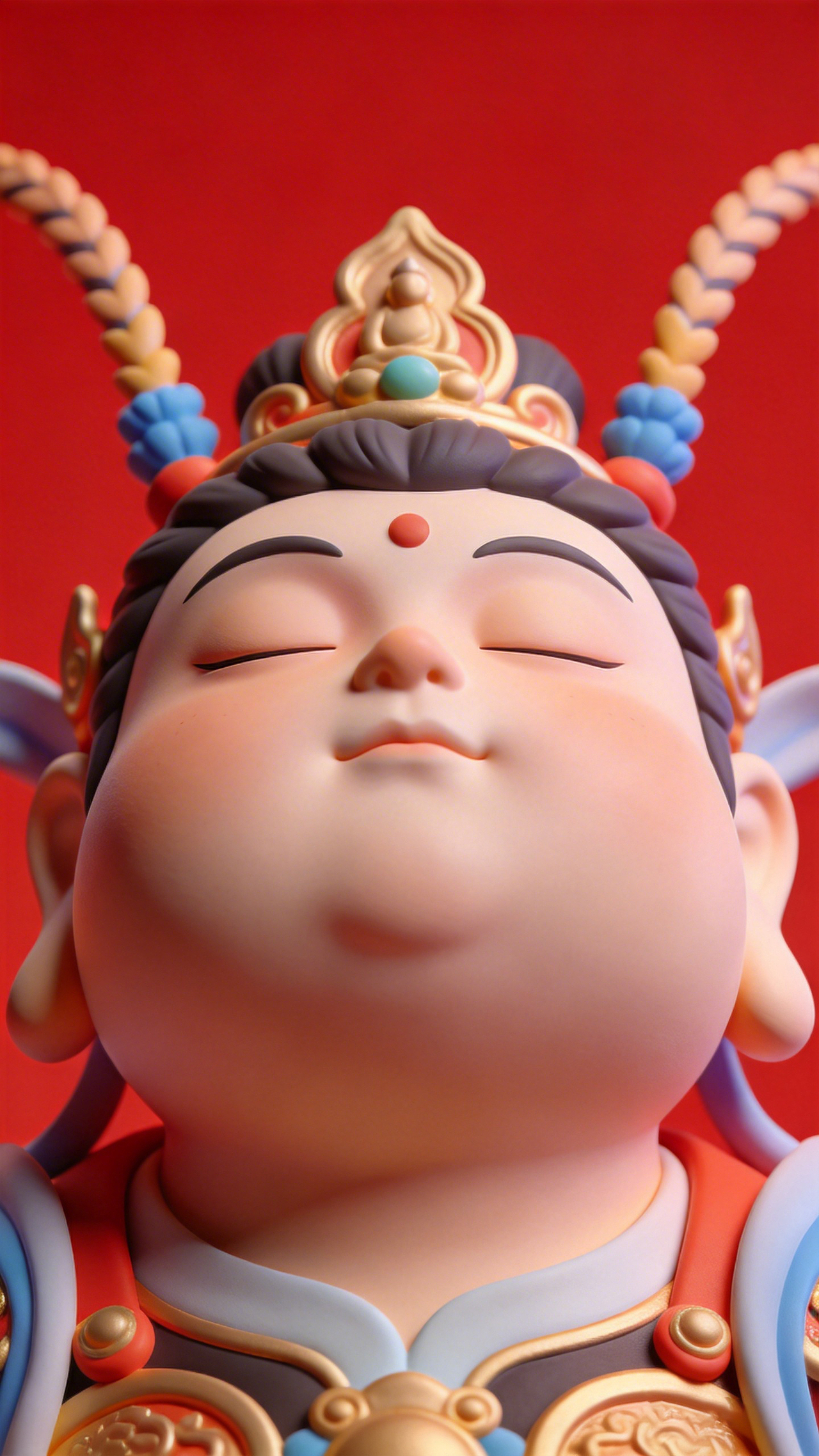 福来小佛（图ZNDAzMzk0MTEy） - AI作品 - 站酷设计师Yuxiny_原创素材 - 站酷ZCOOL