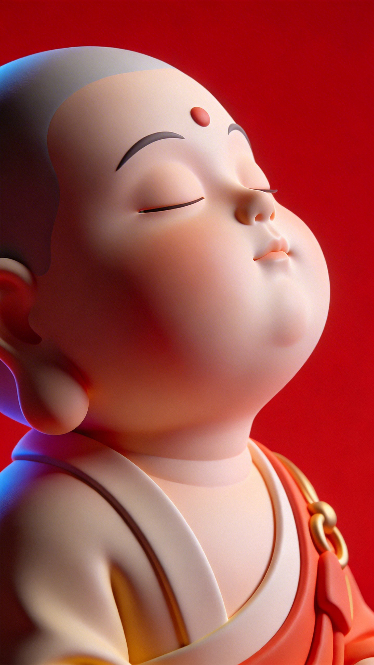 福来小佛（图ZNDAzMzk0MjIw） - AI作品 - 站酷设计师Yuxiny_原创素材 - 站酷ZCOOL