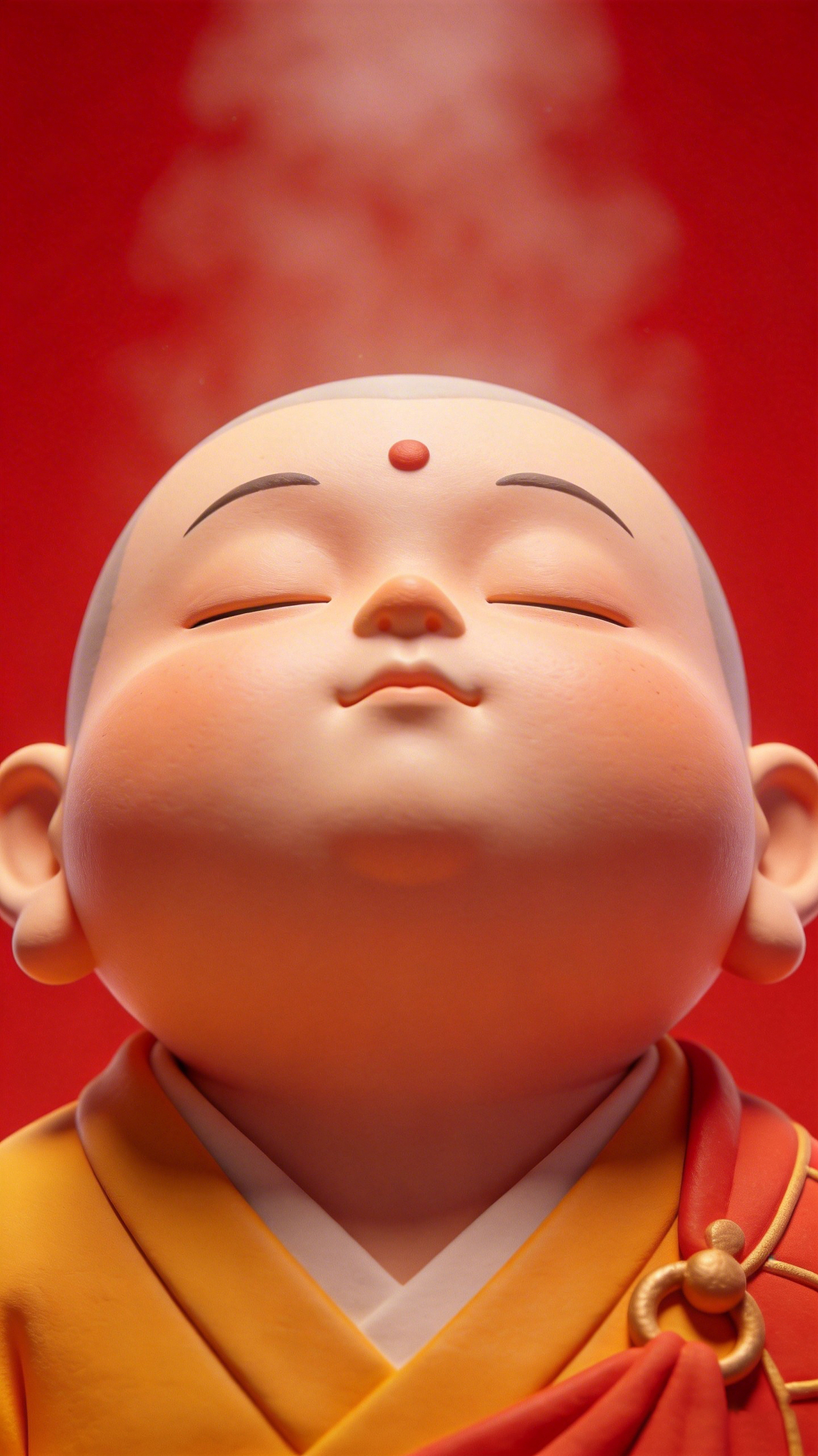 福来小佛（图ZNDAzMzk0MjQw） - AI作品 - 站酷设计师Yuxiny_原创素材 - 站酷ZCOOL