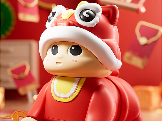 C4D详情图设计案例 | 母婴系列爬娃玩具