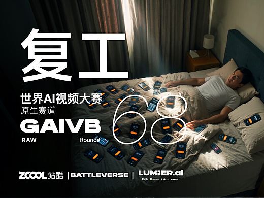 世界AI视频大赛Vol.68 | 复工（个人主页-ZMTcwNjAyNA==） - AI创作 - 站酷设计师站酷活动原创素材 - 站酷ZCOOL