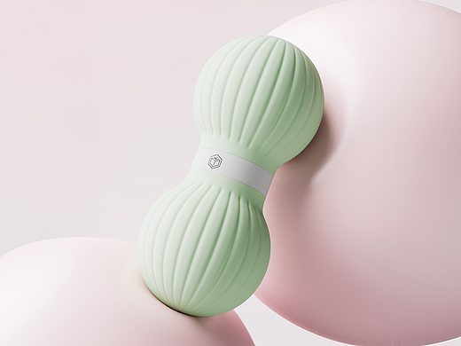 产品建模渲染 I 花生筋膜球 ✖ 礼想抱福