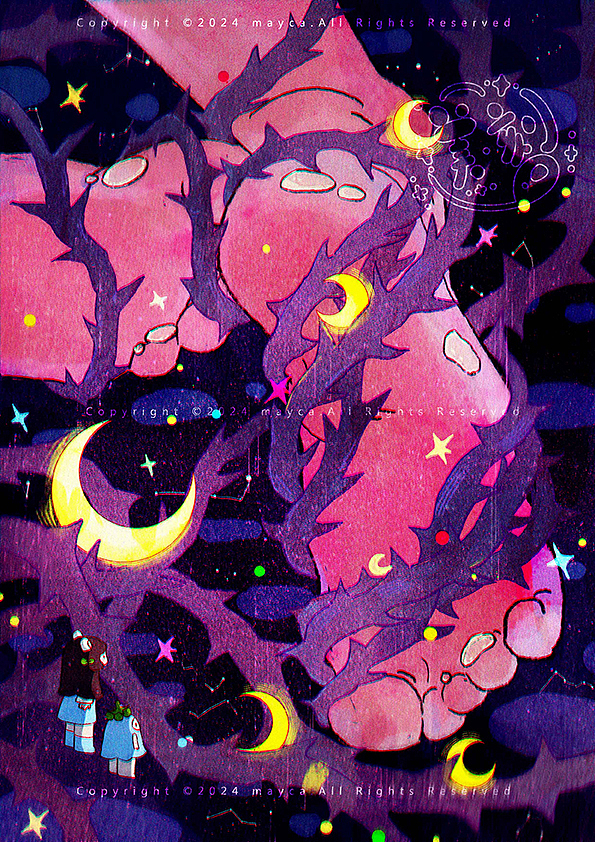 插画合集｜2025年个人插画总结✨（图ZNDAzNDEyMDU2） - 艺术插画 - 站酷设计师美刻啊原创素材 - 站酷ZCOOL