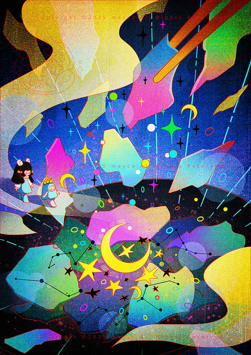 插画合集｜2025年个人插画总结✨（图ZNDAzNDEyMTc2） - 艺术插画 - 站酷设计师美刻啊原创素材 - 站酷ZCOOL