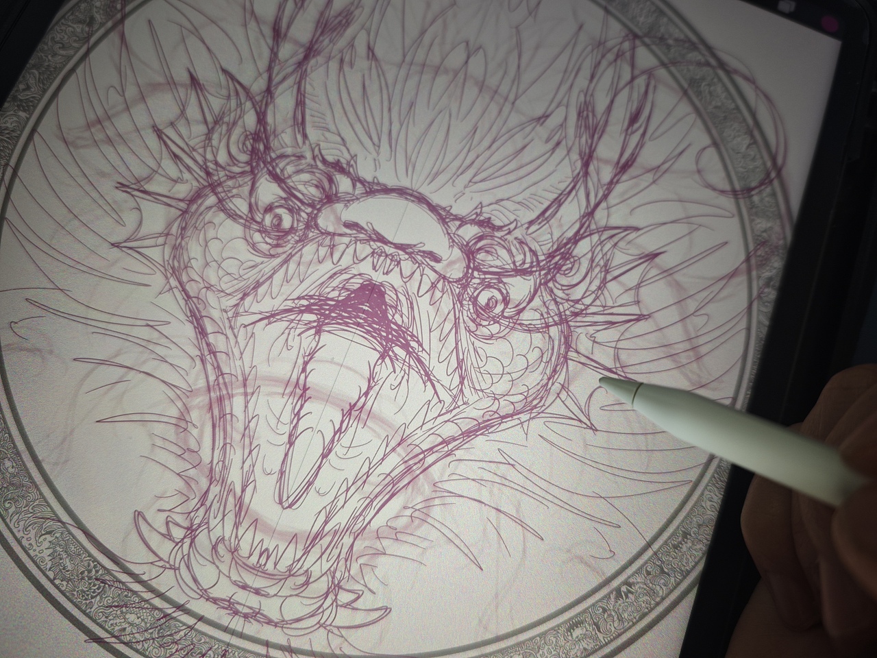 2026.03.03泾河龙王九子之稳兽龙（图ZNDAzNDE5ODQ4） - 创作习作 - 站酷设计师毣余1980原创素材 - 站酷ZCOOL