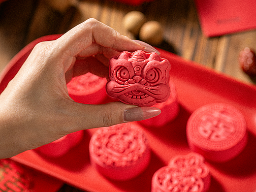 立方映像·产品摄影案例——糕点｜喜饼｜静物拍摄